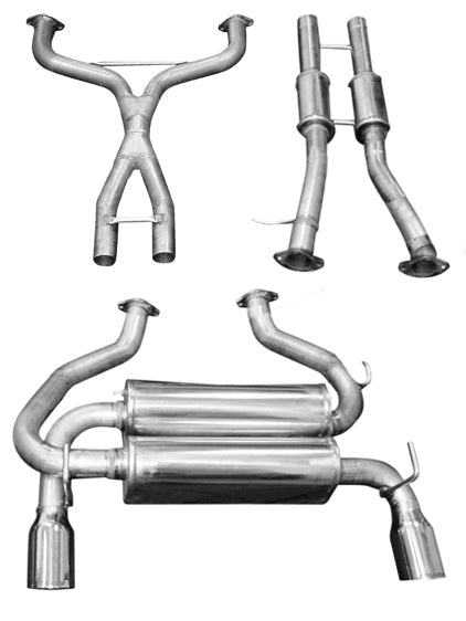 Stillen 350Z Z33 Stainless Steel Exhaust Systems For 03-09 Nissan 350Z Z33