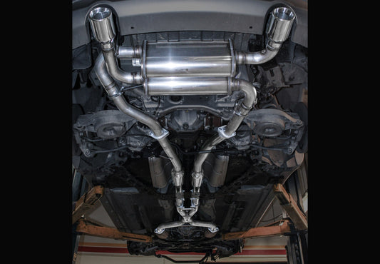 Stillen Infiniti G35 Stainless Steel Exhaust Systems Dual Wall Tips For 03-07 Infiniti G35 Coupe