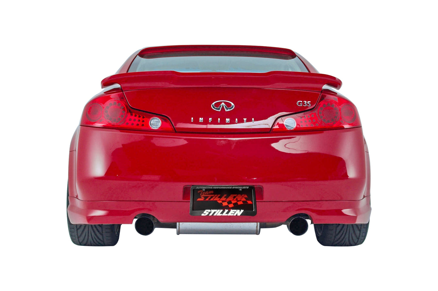 Stillen Infiniti G35 Stainless Steel Exhaust Systems Dual Wall Tips For 03-07 Infiniti G35 Coupe