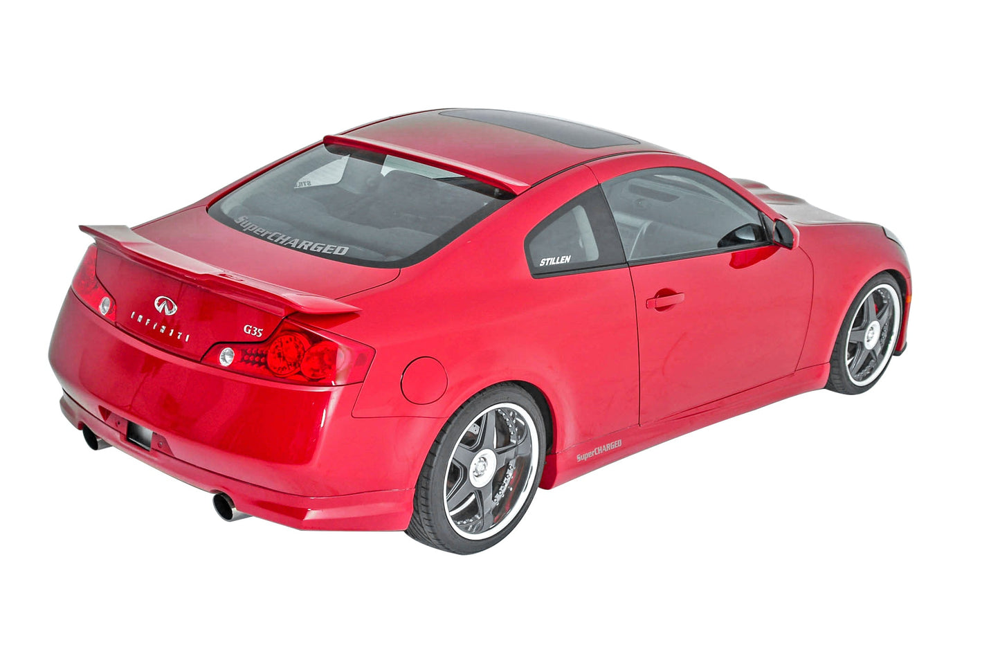 Stillen Infiniti G35 Stainless Steel Exhaust Systems Dual Wall Tips For 03-07 Infiniti G35 Coupe