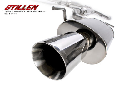 Stillen Infiniti G37/Q40 Stainless Steel Cat-Back Exhaust System For 09-13 Infiniti G37 Sedan, 2015 Q40