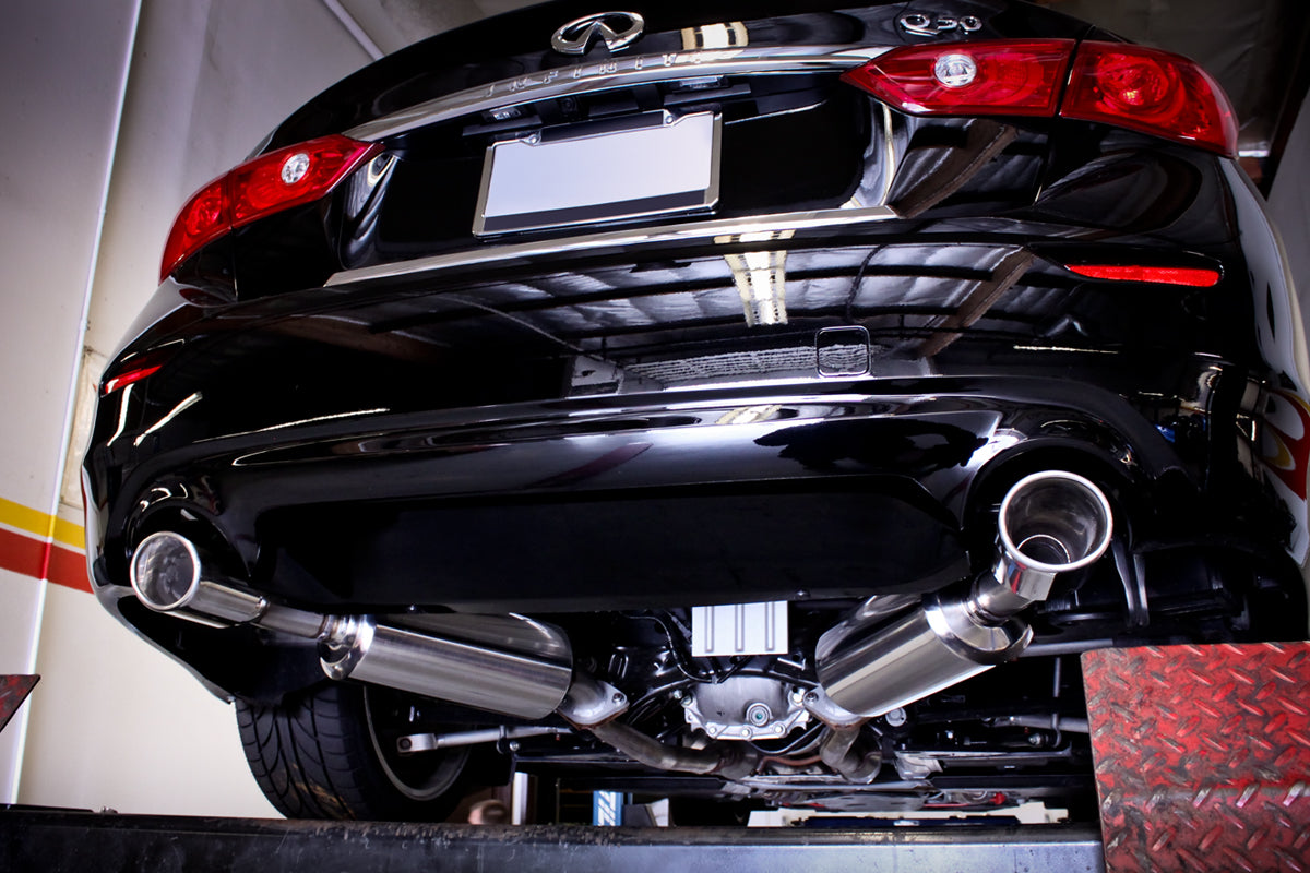 Stillen Infiniti Q50 3.7L Stainless Steel Cat-Back Exhaust System For 14-15 Infiniti Q50
