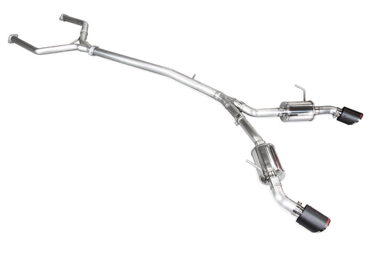 Stillen Infiniti Q50 3.0t Cat Back Exhaust w/ Carbon Fiber Tips For 16-21 Infiniti Q50 3.0t