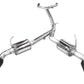 Stillen Infiniti Q50 3.0t Cat Back Exhaust w/ Carbon Fiber Tips For 16-21 Infiniti Q50 3.0t
