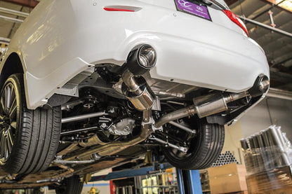 Stillen Infiniti Q50 3.0t Cat Back Exhaust w/ Carbon Fiber Tips For 16-21 Infiniti Q50 3.0t