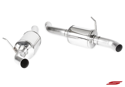 Stillen Infiniti Q50 3.0t Cat Back Exhaust w/ Burnt Tips For 16-21 Infiniti Q50 3.0t