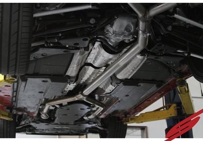 Stillen Infiniti Q60 3.0t Cat Back Exhaust Polished Tips For 17-21 Infiniti Q60 3.0t