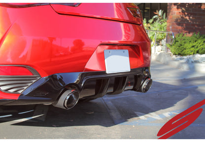 Stillen Infiniti Q60 3.0t Cat-Back Exhaust System Carbon Tips 17-21 Infiniti Q60 3.0t