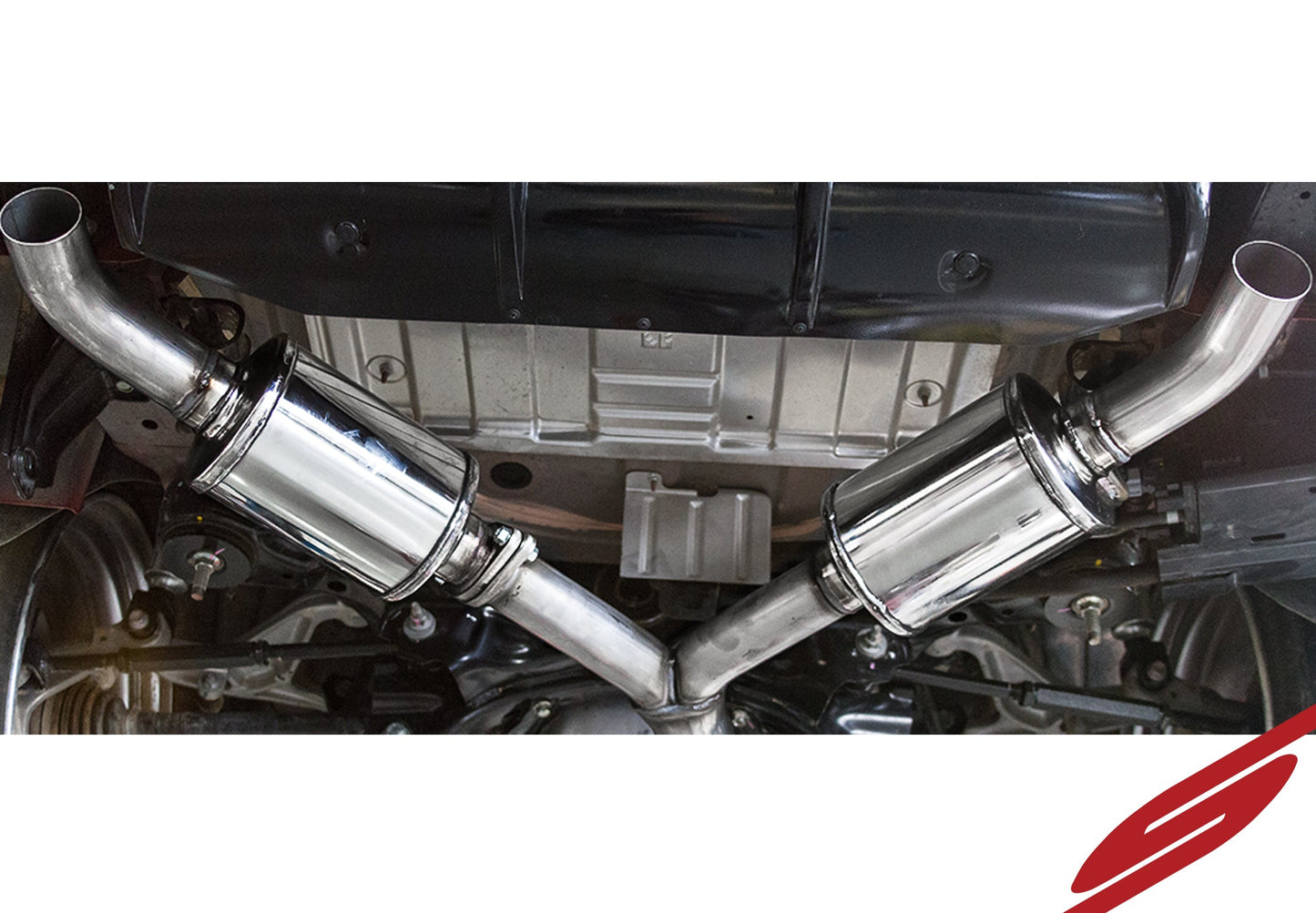 Stillen Infiniti Q60 3.0t Cat-Back Exhaust System Carbon Tips 17-21 Infiniti Q60 3.0t