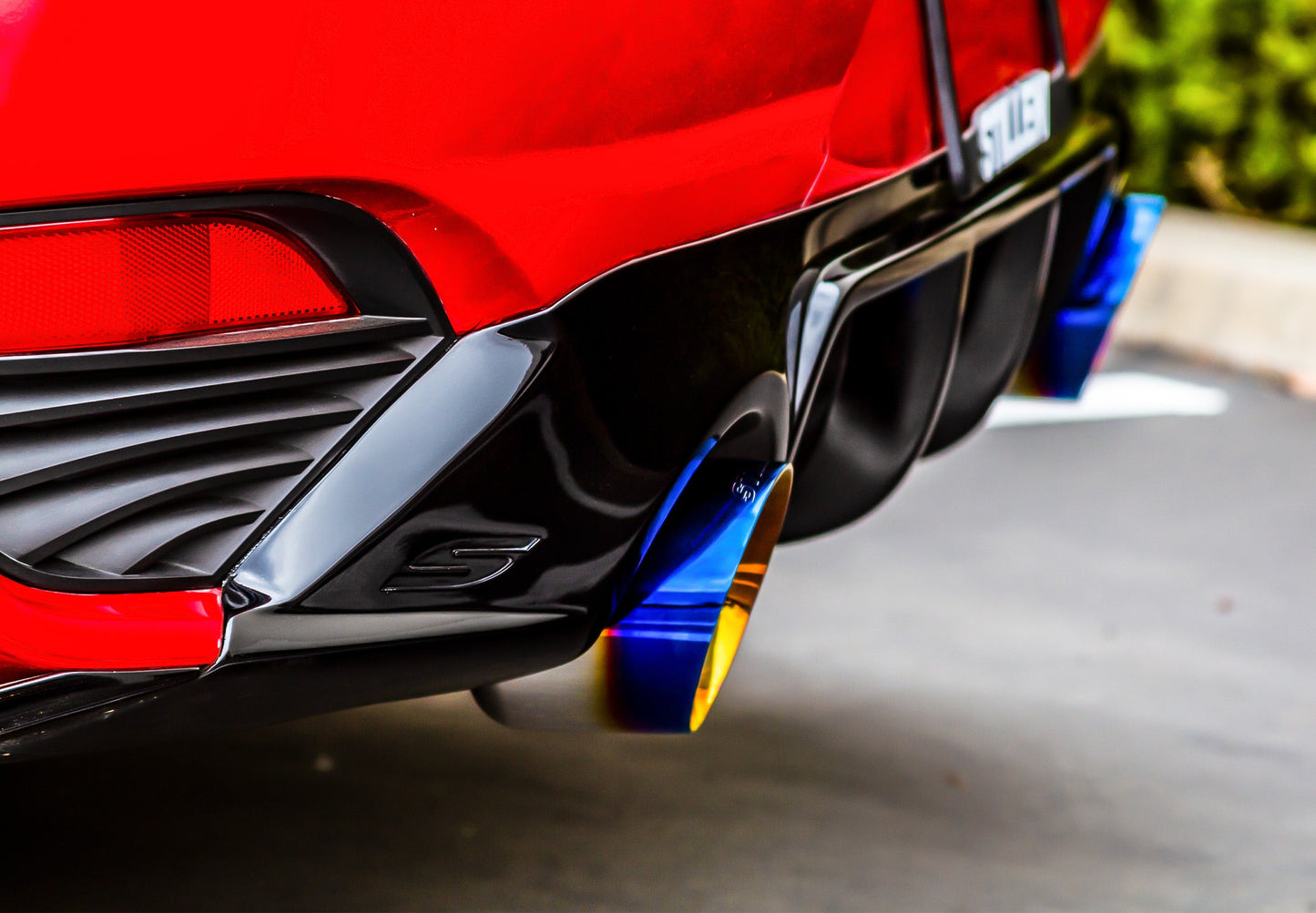 Stillen Infiniti Q60 3.0t Cat-Back Exhaust System Burnt Tips for 17-21 Infiniti Q60 3.0t