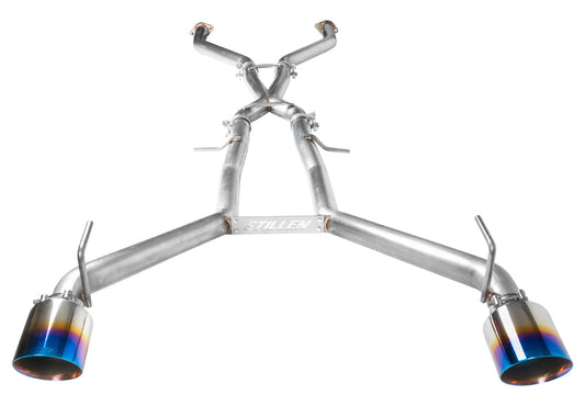 Stillen Nissan Z Cat Back Exhaust Competition Series Burnt Blue For 2023 Nissan Z