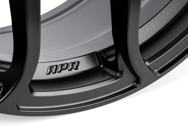 APR A01 Flow Formed - 19X8.5 - 5x112 - ET45 - Satin Black Wheel - Graveyard Performance