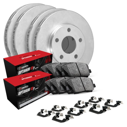 2015-2021 Subaru WRX R1 Concepts Front & Rear Brake Rotors & Pad Kit