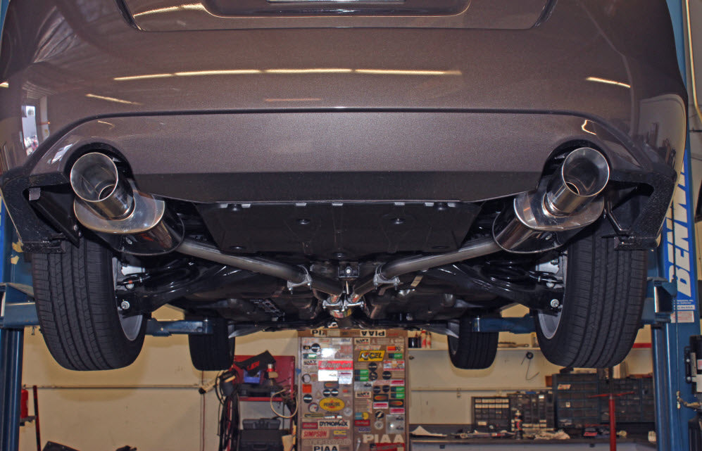 Stillen Nissan Altima 3.5 Sedan Stainless Steel Cat-Back Exhaust System For 07-12 Nissan Altima 3.5 Sedan