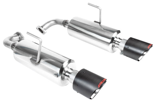 Stillen Nissan Altima Axle Back Exhaust Carbon Fiber Tips for 19-23 Nissan Altima 2.5L AWD