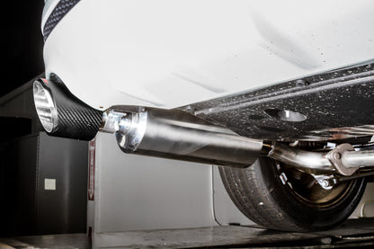 Stillen Nissan Altima Axle Back Exhaust Carbon Fiber Tips for 19-23 Nissan Altima 2.5L AWD