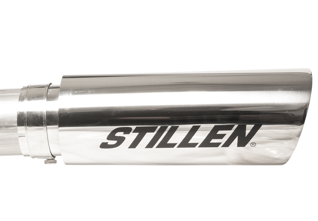 Stillen Tundra Cat Back Exhaust System Polished Stainless Steel Tip For 22-24 Toyota Tundra