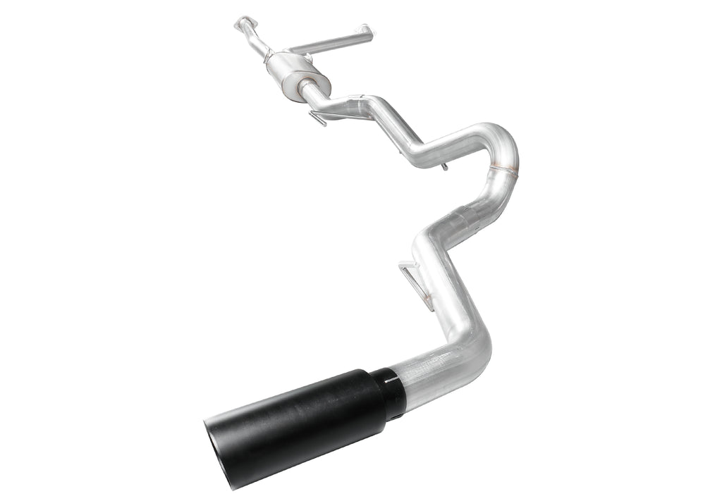 Stillen Tundra Cat Back Exhaust System Black Stainless Steel Tip For 22-24 Toyota Tundra