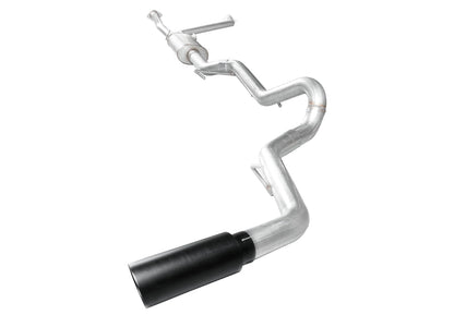 Stillen Tundra Cat Back Exhaust System Black Stainless Steel Tip For 22-24 Toyota Tundra