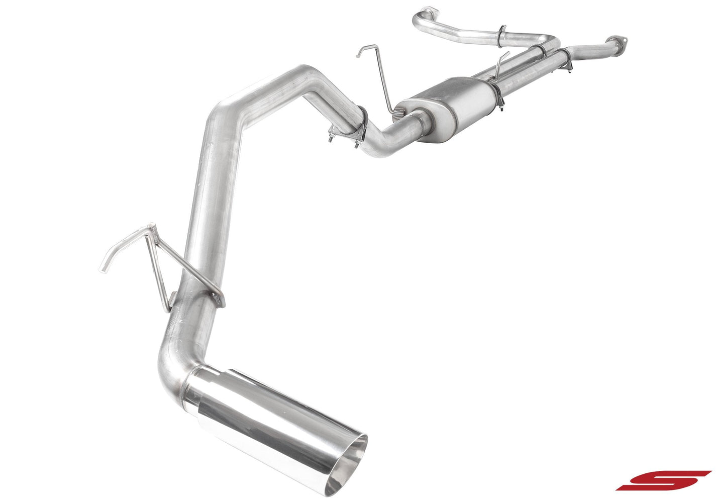 Stillen Nissan Titan Cat Back Exhaust 5.6L Non-XD 2WD/4WD Polished Tip For 16-21 Nissan Titan Non-XD 2WD/4WD