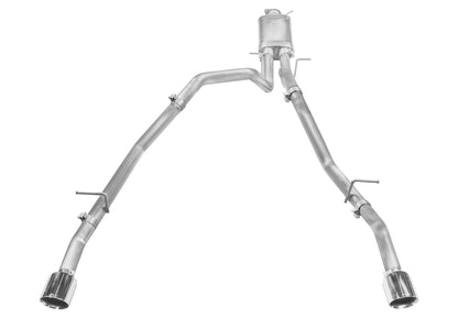 Stillen Ram 1500 Cat Back Exhaust System Polished Tips For 11-24 Ram 1500