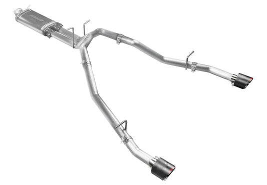 Stillen Ram 1500 Cat Back Exhaust System Carbon Fiber Tips For 11-24 Ram 1500