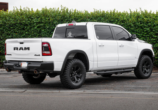 Stillen Ram 1500 Cat Back Exhaust System Carbon Fiber Tips For 11-24 Ram 1500