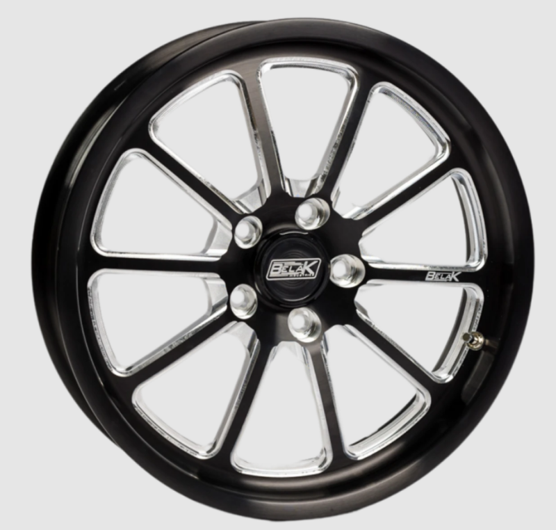 Belak 18x10 / 6.75in BS / 5x120 BP / High Pad / Series 4 Wheel - Non-Beadlock - Graveyard Performance