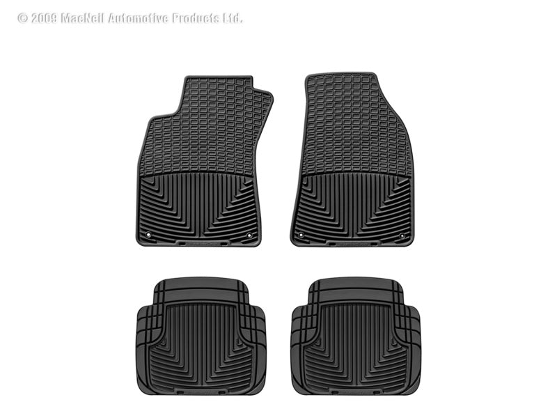 WT Rubber Mats - Rear - Blk - Graveyard Performance