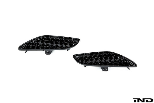 Acexxon F95 X5M / F96 X6M Rear Reflector Insert Set - 3D Honeycomb