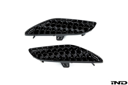 Acexxon F95 X5M / F96 X6M Rear Reflector Insert Set - 3D Honeycomb