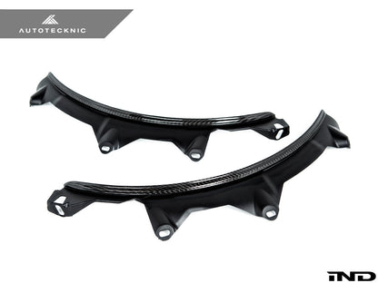 AutoTecknic Carbon Fiber Rear Wheel Arch Extension Set - G30 5-Series - Graveyard Performance