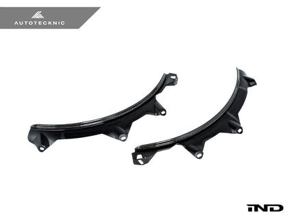 AutoTecknic Carbon Fiber Rear Wheel Arch Extension Set - G30 5-Series - Graveyard Performance