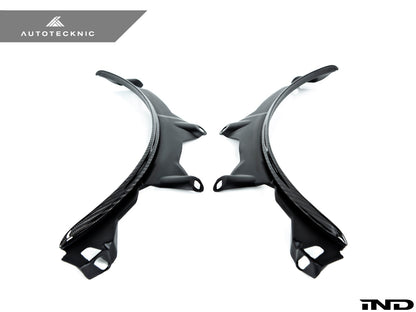AutoTecknic Carbon Fiber Rear Wheel Arch Extension Set - G30 5-Series - Graveyard Performance
