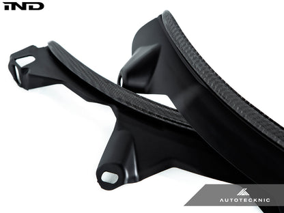 AutoTecknic Carbon Fiber Rear Wheel Arch Extension Set - G30 5-Series - Graveyard Performance
