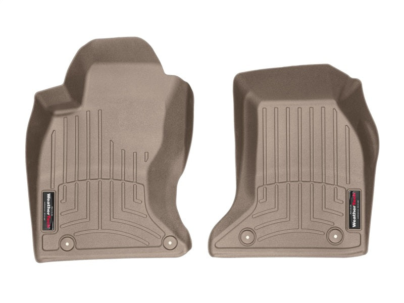WeatherTech 98-04 Audi A6 Front FloorLiner - Tan - Graveyard Performance