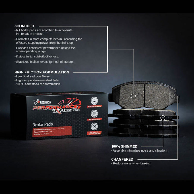 R1 11-20 Audi S6 Front Track/Street Brake Pads - Graveyard Performance
