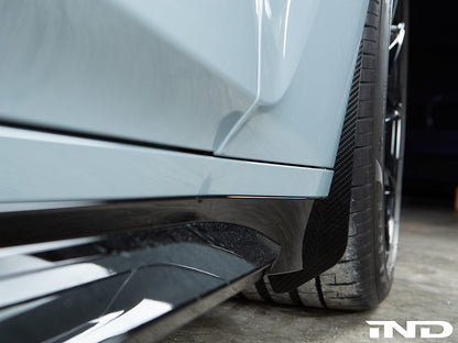 AutoTecknic Carbon Fiber Front Splash Guards - G20/ G21 3-Series - Graveyard Performance