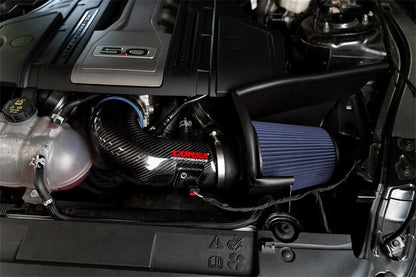 Corsa 2018-2023 Ford Mustang GT 5.0L V8 Carbon Fiber Air Intake with MaxFlow 5 Filter - Graveyard Performance
