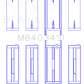 King Engine Bearings Ford 232 (Size +0.50mm) Main Bearing Set