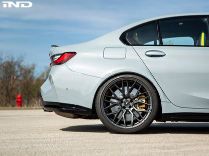 AutoTecknic Carbon Fiber Rear Wheel Arch Extension Set - G80 M3 - Graveyard Performance