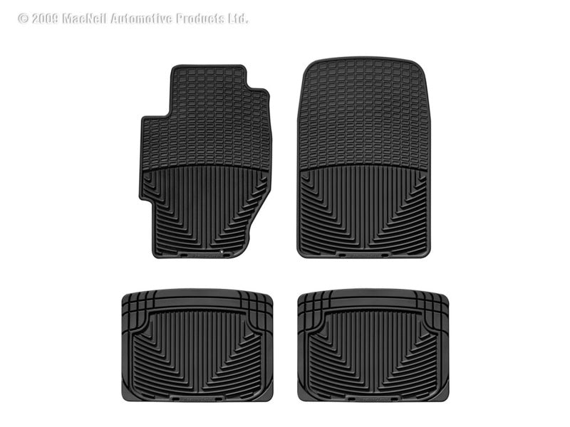 WT Rubber Mats - Rear - Blk - Graveyard Performance