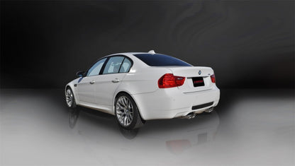 Corsa 2008-2012 BMW M3 E90 Polished Sport Cat-Back Exhaust - Graveyard Performance