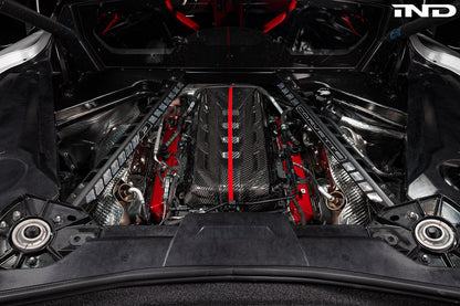 Eventuri Chevrolet C8 Corvette Black Carbon Engine Cover