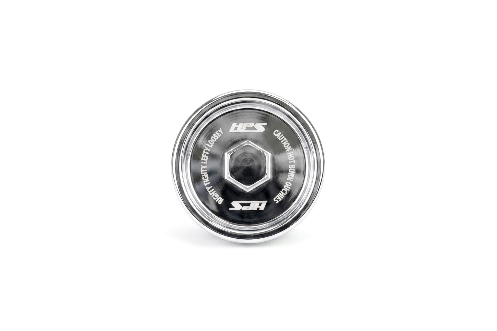 HPS Performance Billet Aluminum Engine Oil Filler Cap Chrome 5269-110C
