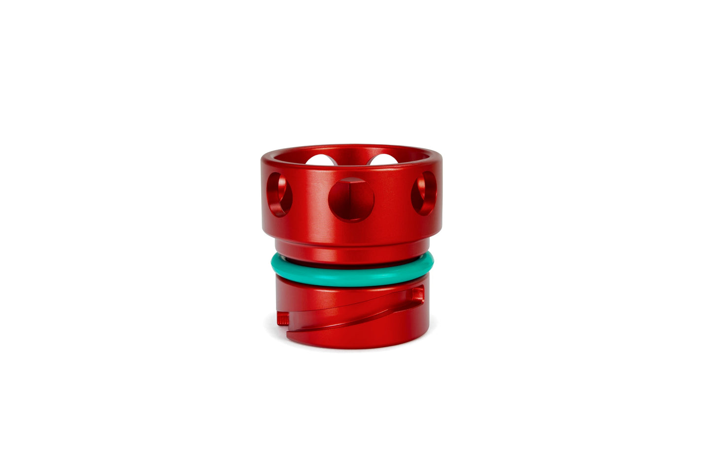 HPS Performance Billet Aluminum Engine Oil Filler Cap, Red, 5269-110R