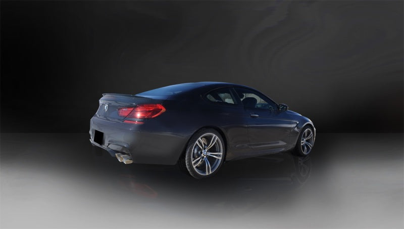 Corsa 2012-2017 BMW M6 F12 / F13 / F06 Polished Sport Axle-Back Exhaust - Graveyard Performance