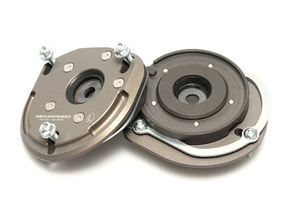 biAXIS Billet Upper Strut Mount | Front • MQB/MQBe