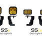 Diode Dynamics 15-21 Subaru WRX/STi Pro SS3 LED Ditch Light Kit - Yellow Combo