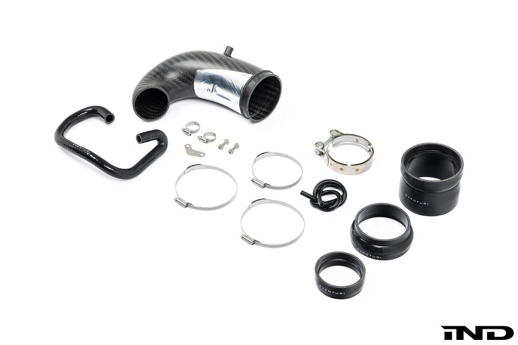 Eventuri Audi 8Y RS3 LHD Carbon Turbo Inlet - U.S. Market - Graveyard Performance